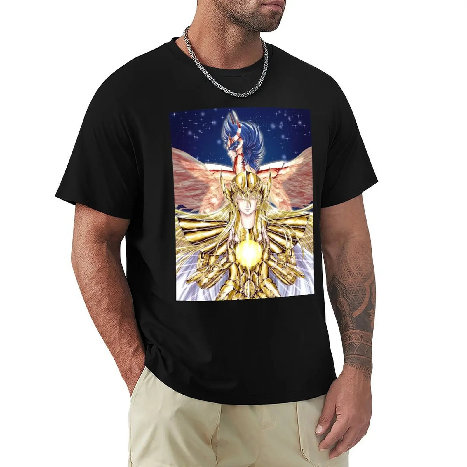 

Virgo vs Phoenix T-Shirt Plus Size Summer Casual T-Shirt