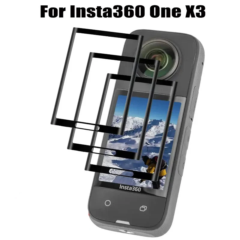 

Glass Films for Insta360 ONE X3 Screen Protector for Insta 360 X3 Camera Tempered Glass Film Cover Glasses Protection Accessory