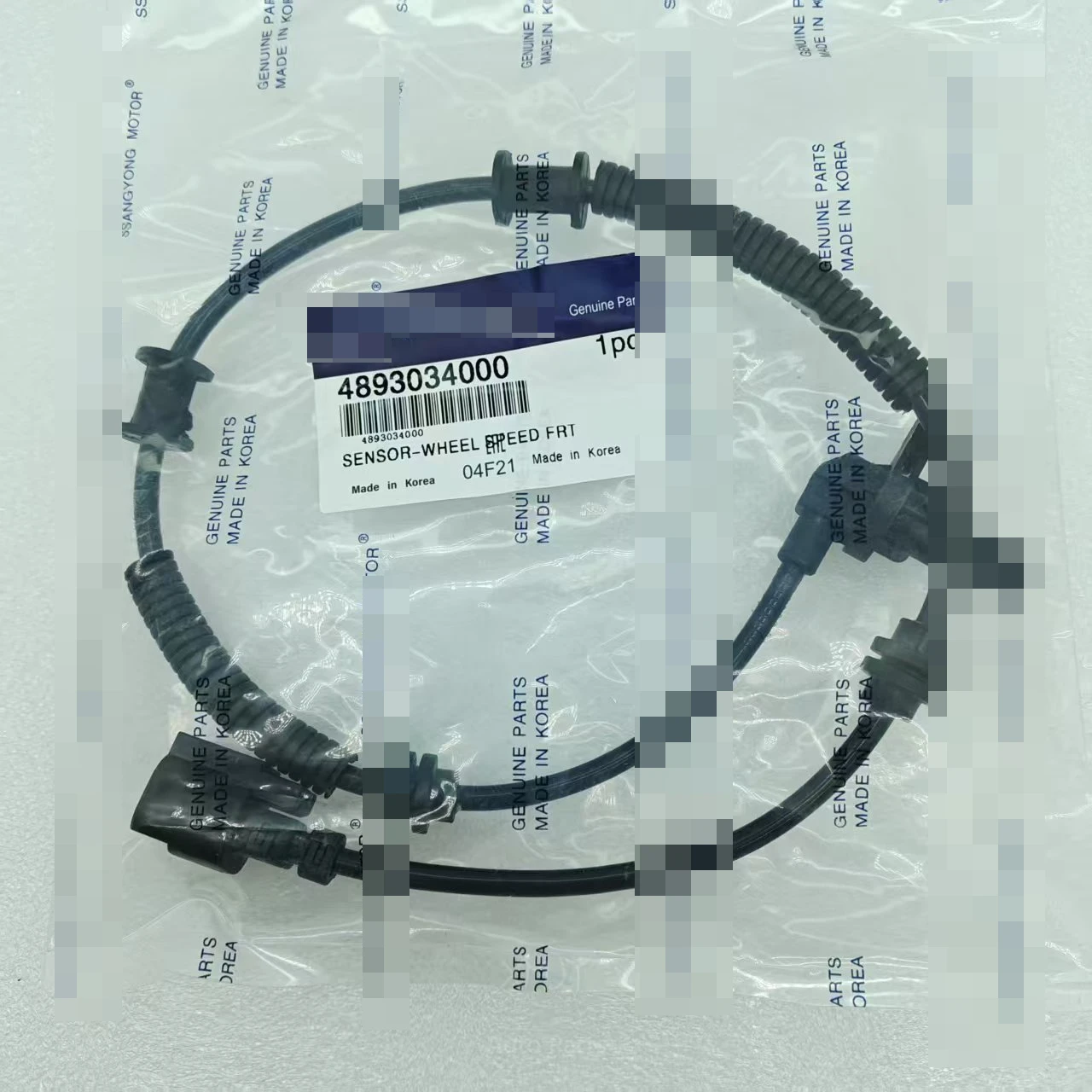 

Датчик скорости переднего колеса ABS для SSANGYONG Korando C 2010-2018 # 4893034000