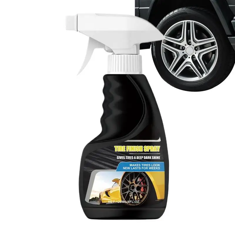 Car Tire Shine Automotive Tire Gloss Spray Protective Tire Shine Spray Long Lasting High Shine Tire Spray For Car Wheel