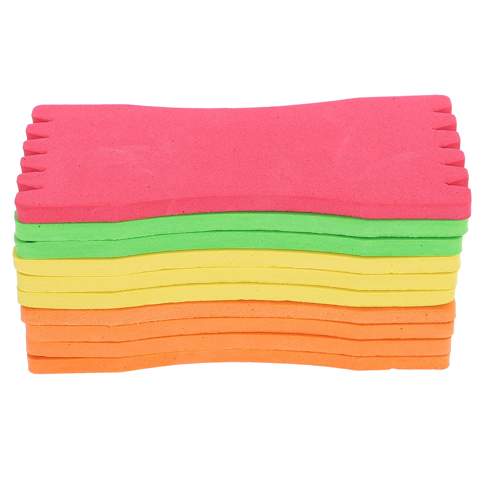 

10 pcs Line Board Foam Wrapped Wire Organizer Soft Sponge Quick Dry Easy Fishing Line Winding Board Carry Reel Accessories