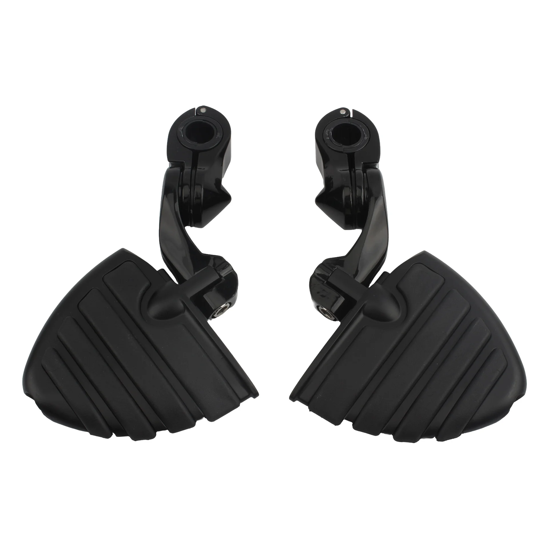 

Motorcycles 32mm 1.25" Long Angled Adjustable Highway Peg Mount Bracket Engine Guard Foot Peg