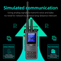 Long Range  Walkie Talkie Dual Model PoC Network Compatible ZELLO UHF Analog Two Way Radio Transfer KSUN ZL8668