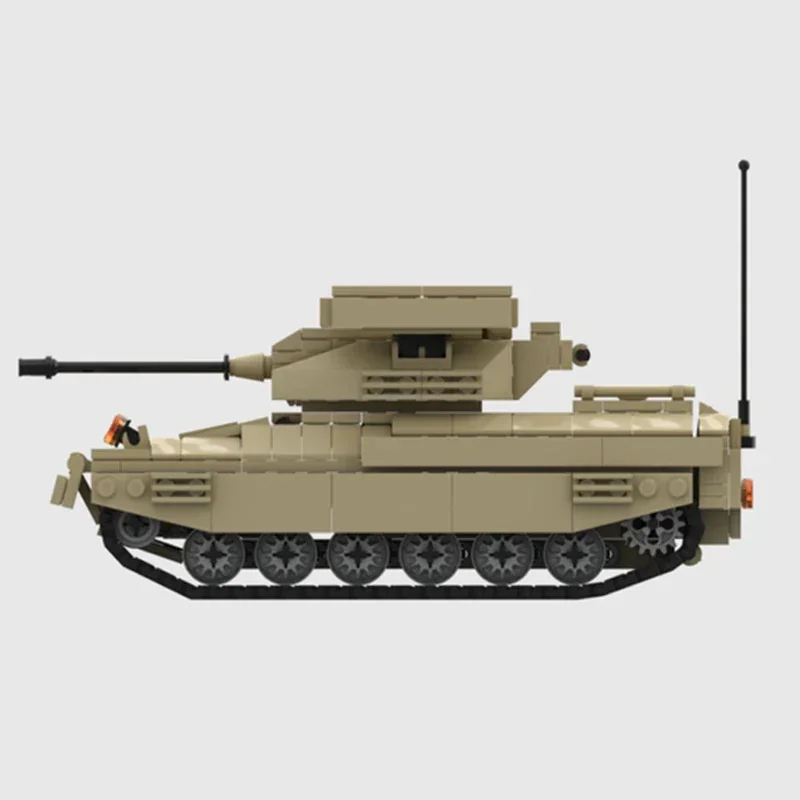 Moc Building Bricks Military Car Model The M2 Bradley Tank Technology Modular Blocks Gifts Toys For Children DIY Sets Assembly