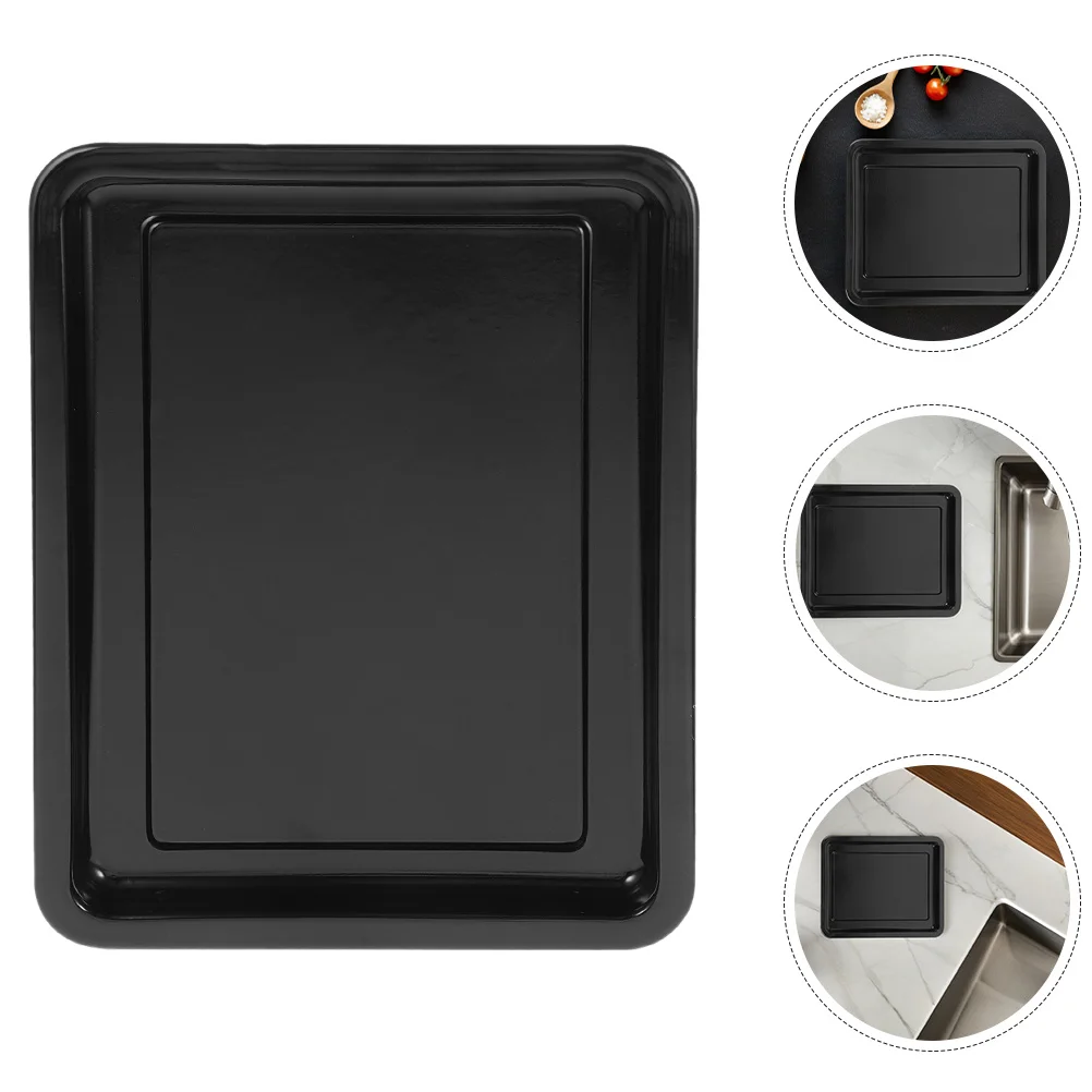 

Enamelware Roasting Pan 28X22Cm Rectangular Non Stick Baking Tray For Oven Oil Enameled Meat Vegetable Lasagna Pie