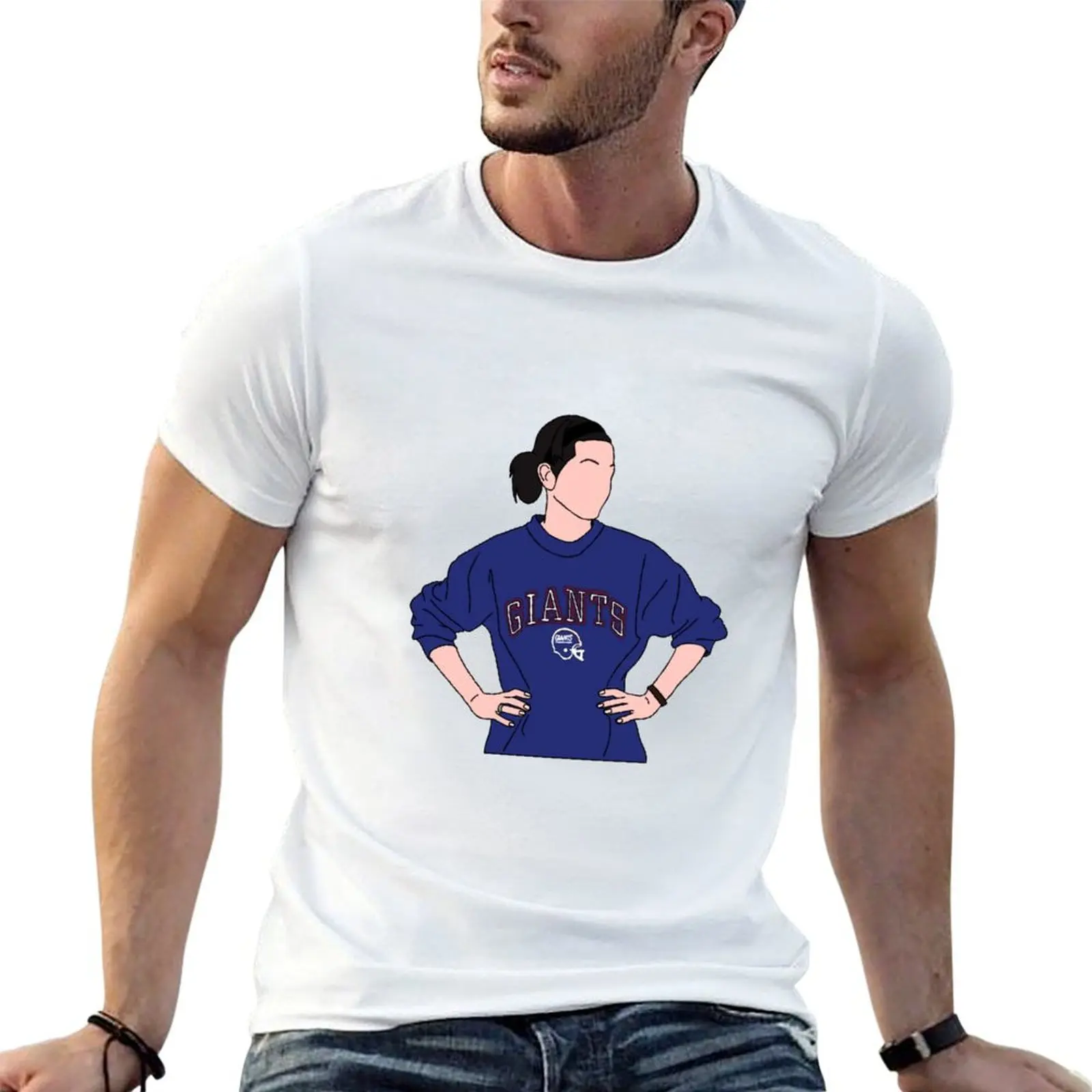 Monica Geller T-Shirt Street Style Casual Tee Shirt