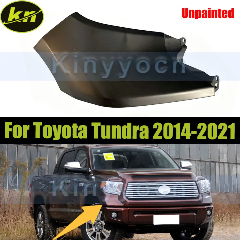 Unpainted Front Bumper Headlight Lower Panel For Toyota Tundra 2014-2021 Headlight Lower Corner Trim 53932-0C903 53931-0C903