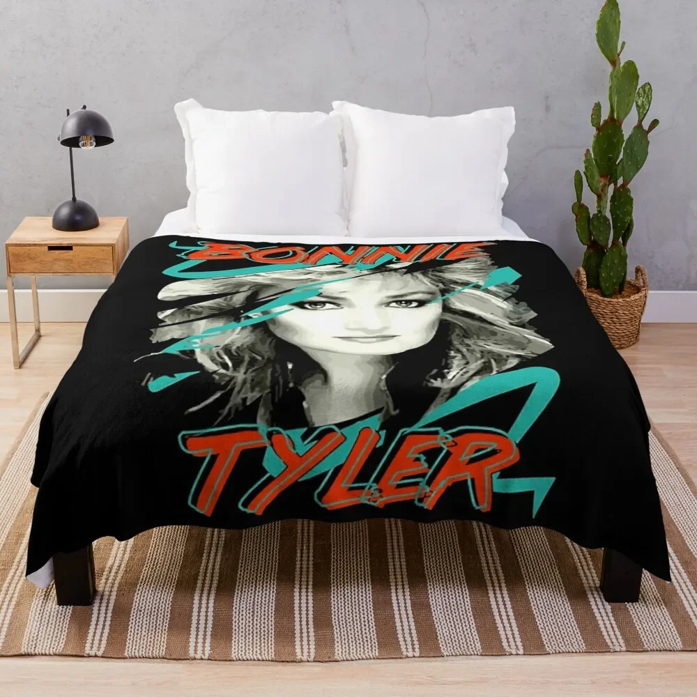 

Bonnie Tyler Throw Blanket Warm Napping Blanket for Office Couch Bed