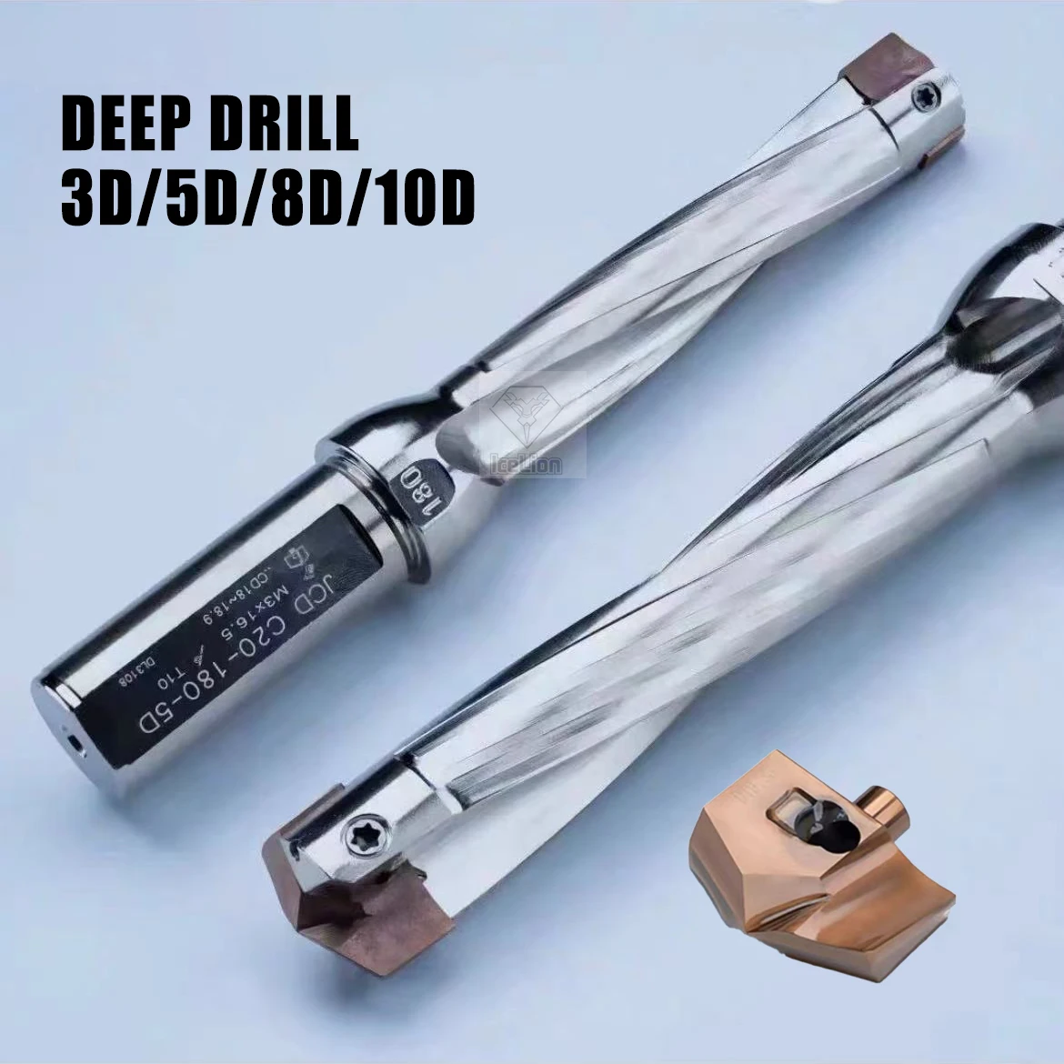 Imagem -02 - Broca Indexável Ksem com Flange Bit de Carboneto de Refrigeração Interna Broca Jcd Crown Twist Diâmetro Não Padrão 3d 5d 8d 10d Ksem 103300
