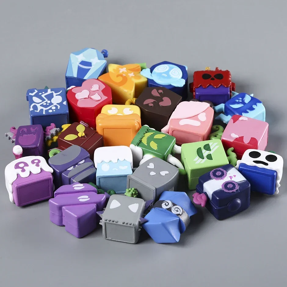 لعبة Blox Fruits شخصية لطيفة صغيرة من مادة PVC ألعاب تمثال 24 قطعة/المجموعة