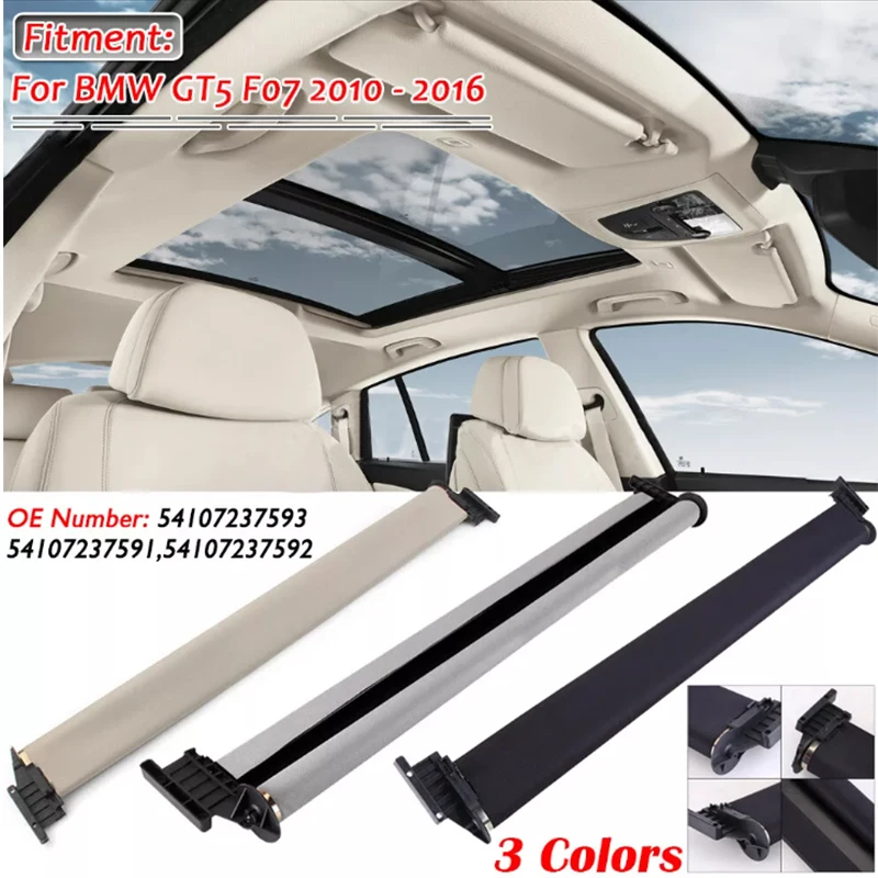 

Electric retractable car rolling blind blackout sunshade assembly is suitable for BMW 5 Series F07 GT5 528i 535i 550i GT 2010-16