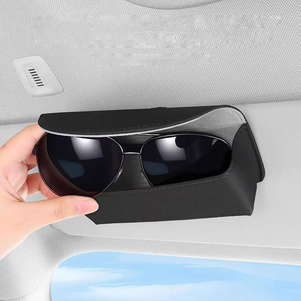 Fit For Equation Leopard Titanium 7 Car Glasses Clip Storage Box Sunglasses Box Interior Accessories
