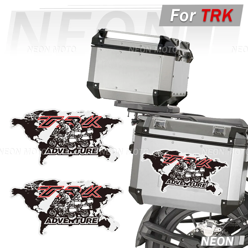 

For Benelli TRK502 TRK 502 TRK502 Motorcycle Tank Pad Luggage Cases Stickers Panniers Decals Adventure