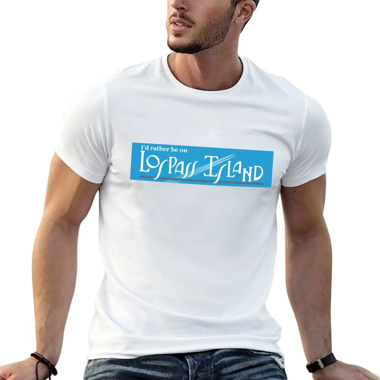 

Lospass Bumper Sticker T-Shirt t shirt men 100% cotton luxury brand mens graphic t shirts T-Shirt
