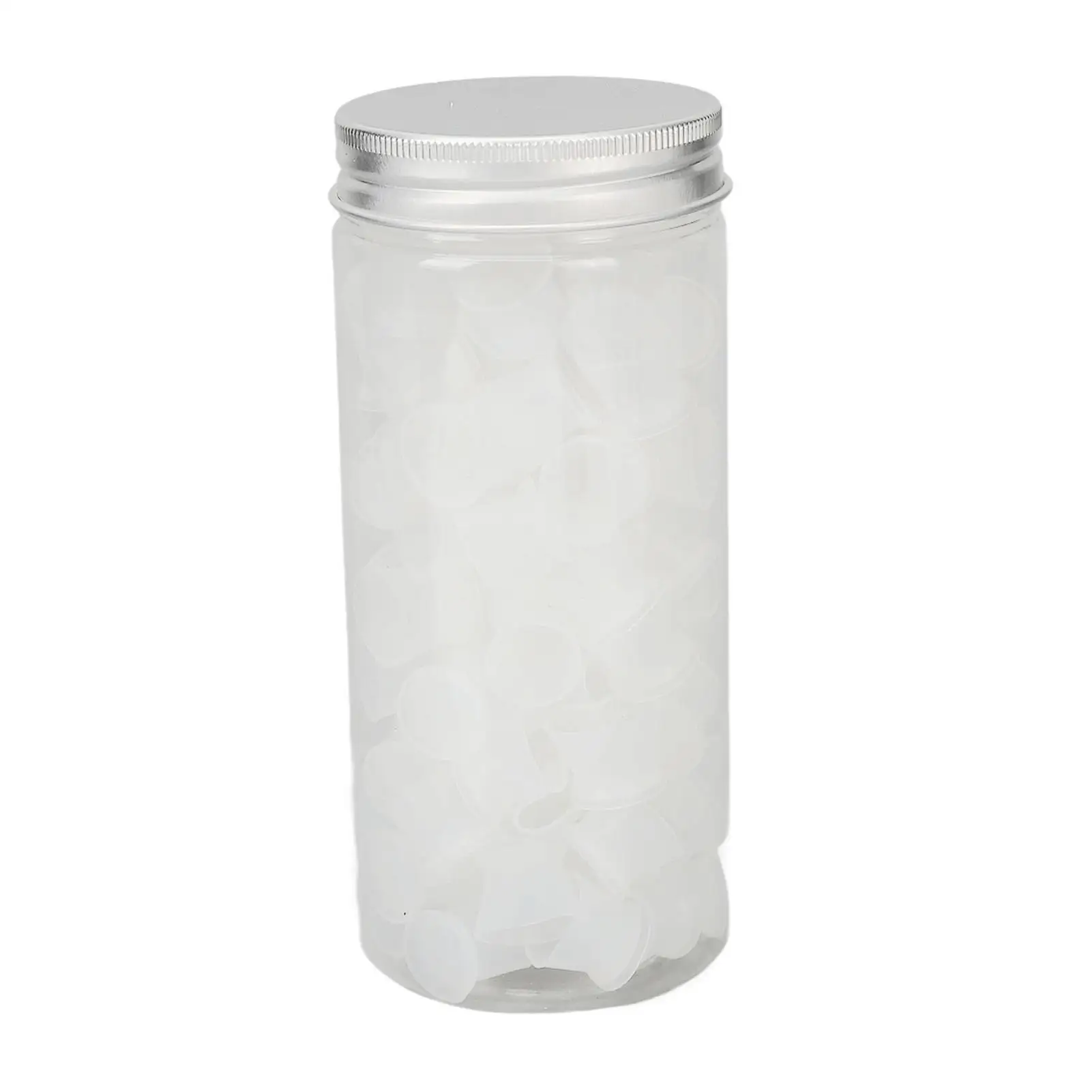 

100CS Large Food Grade Plastic Pigment Cups with Silicone Storage Bottle - Perfect for salon