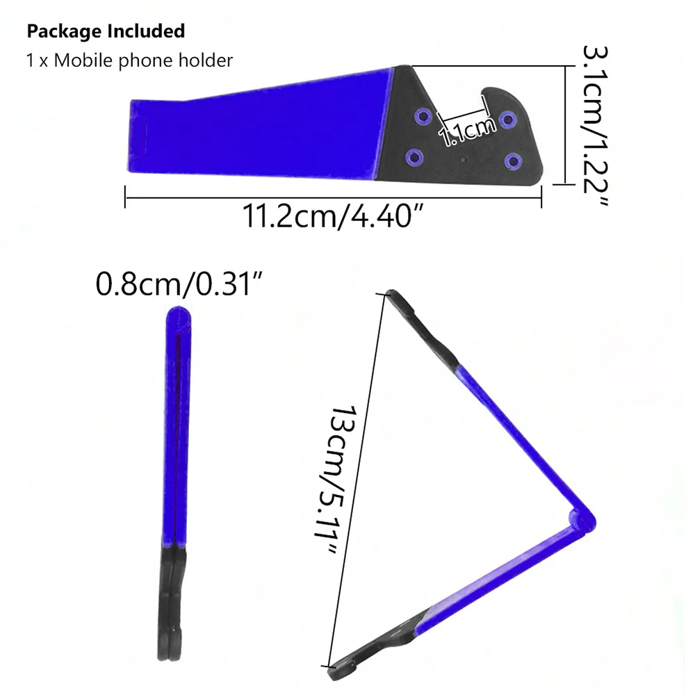 Random5pcs V-Shaped Universal Foldable Mobile Cell Phone Stand Holder For Smartphone Tablet Adjustable Support Phone Support Bra