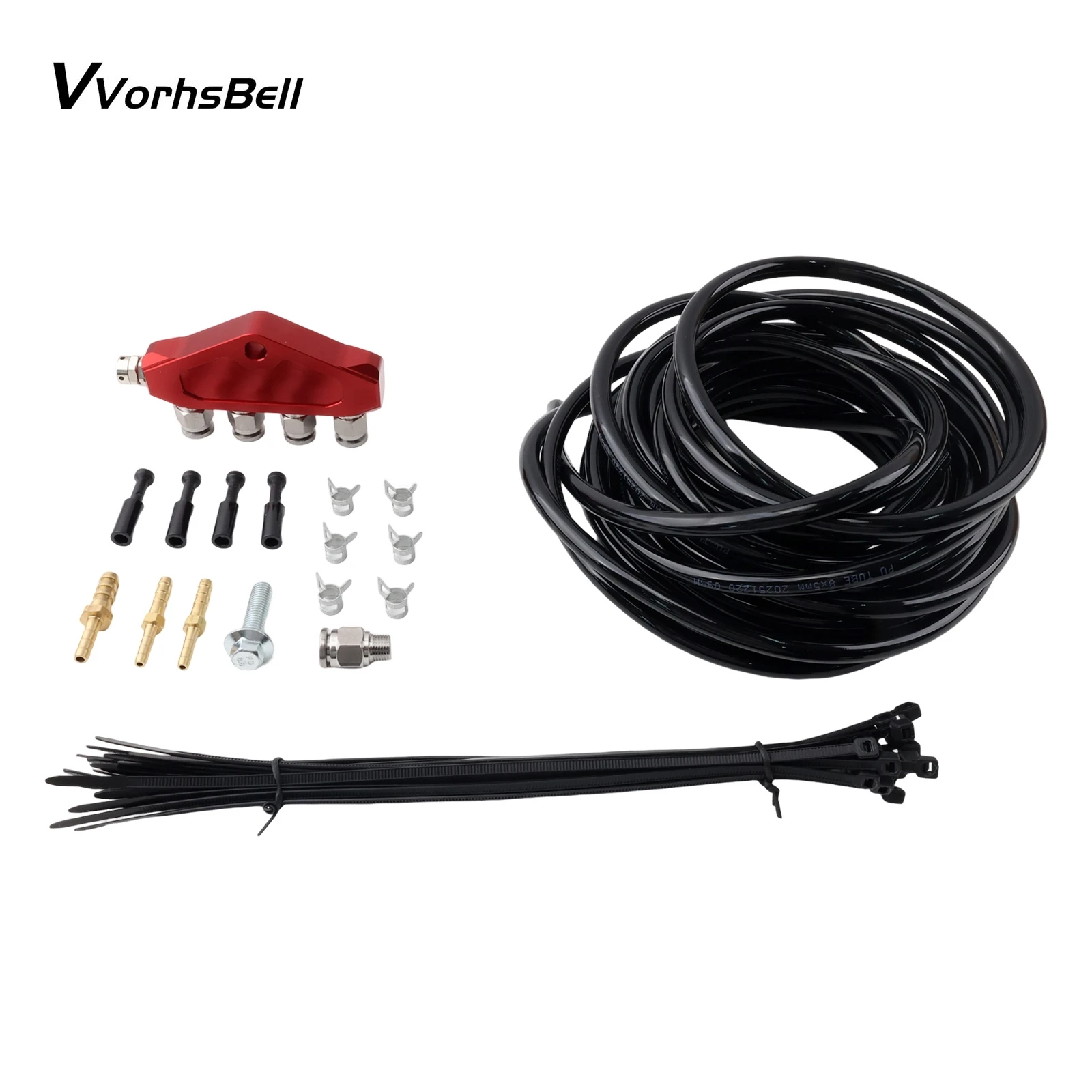 Universal Differential Breather Kit 6M Polyurethane Hose For All Gen Toyota 4Runner Off Road