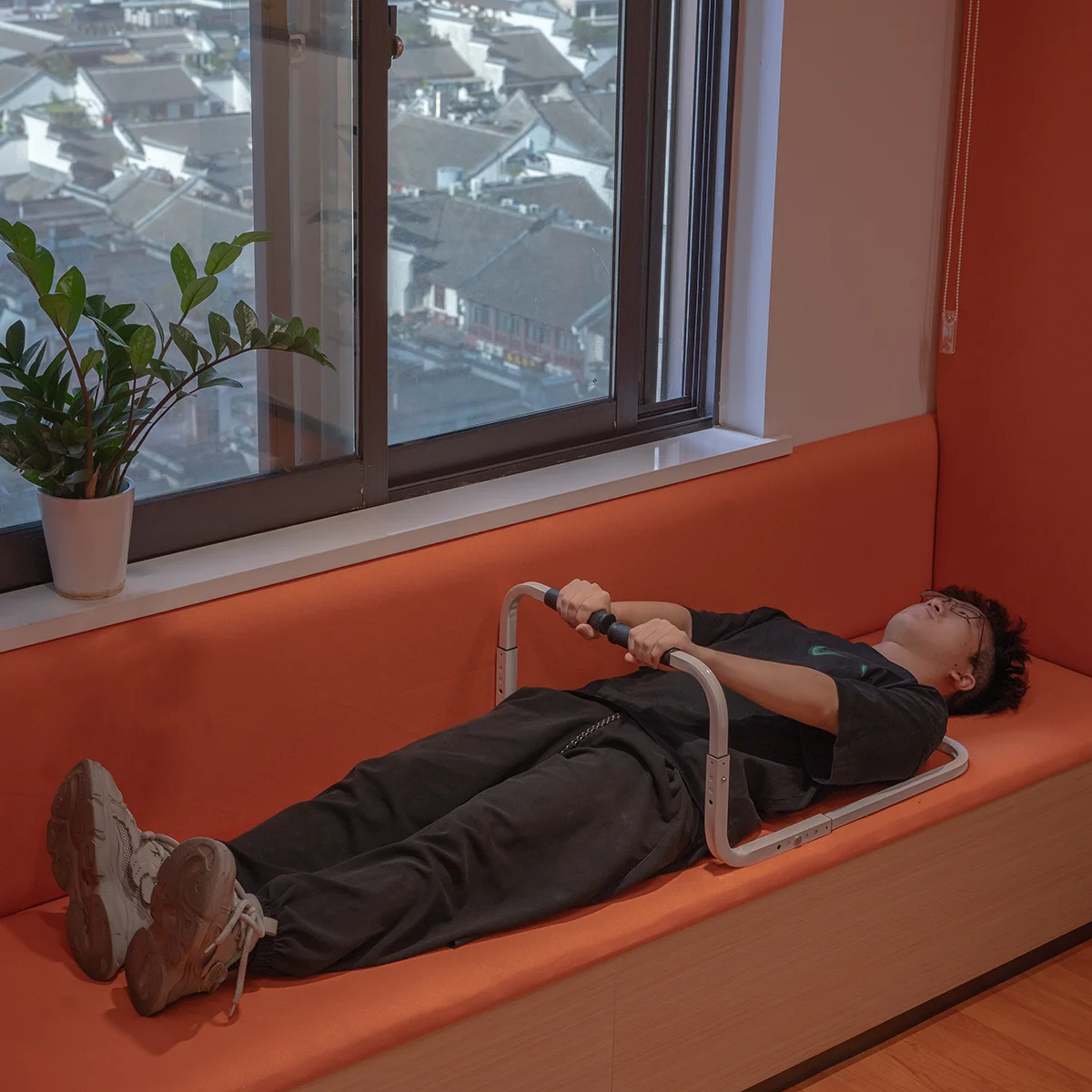 تصميم حاجز سرير خفيف من الحديد المتين لكبار السن للتخلص من الأريكة والسرير #6