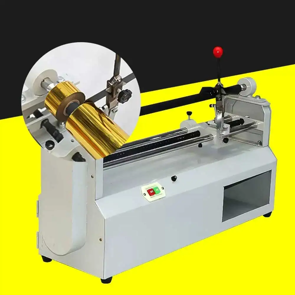 QG-1 Electric Ribbon Hot Stamping Paper Cutting Machine Electrochemical Aluminum Slitting Machine Aluminum Foil Slitting Machine