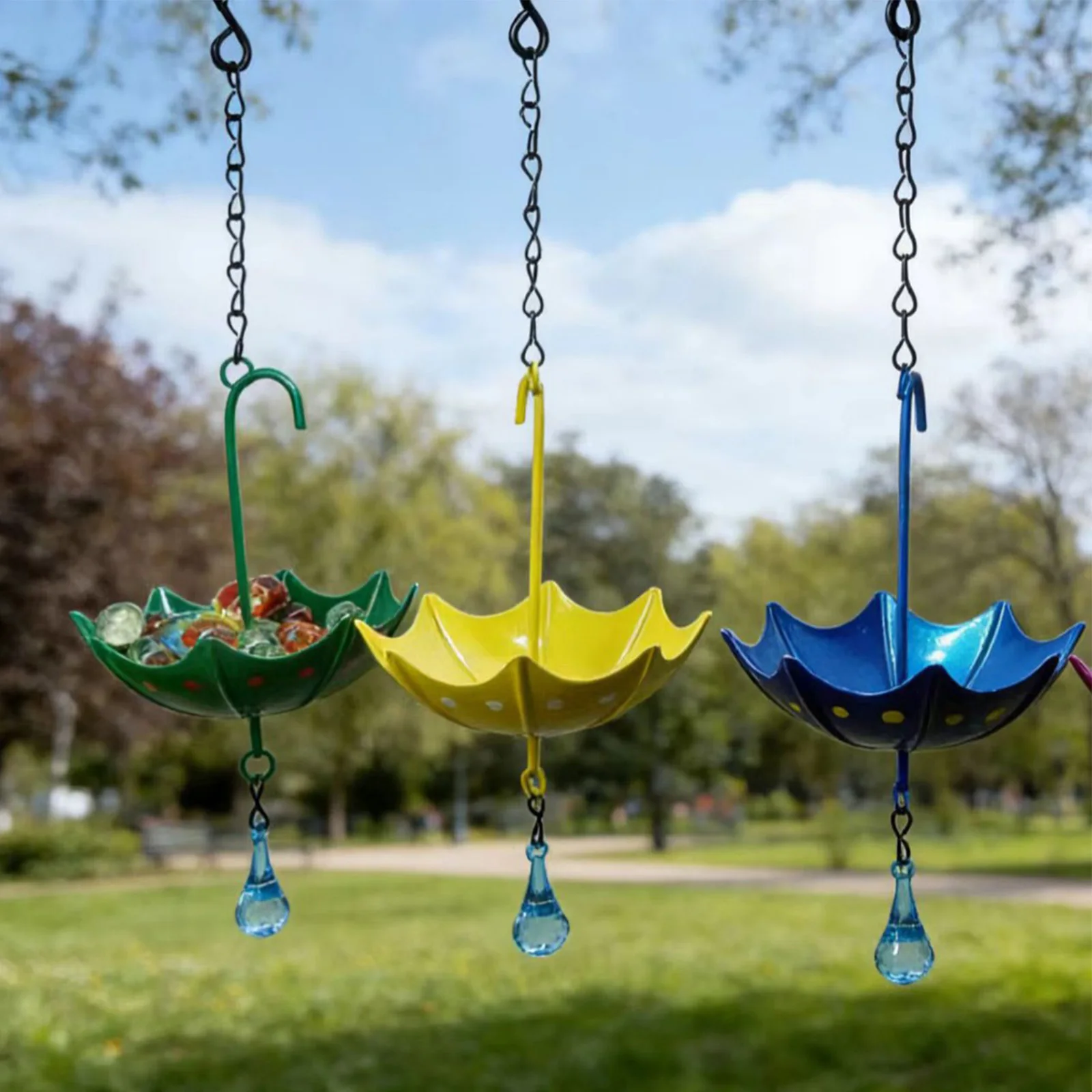 Decorative Bird Feeder Tray Weather- Decorative Hummingbird Feeder Bee Watering Station for Wild Birds Finch for Parrot