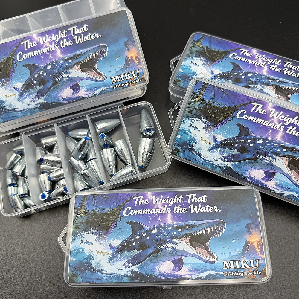 35 Stück pro Box mit verschiedenen Angelgewichtssets, Stahl-Angelzubehör, Süßwasser- und Salzwasser-Bass-Zubehör – Detail 3