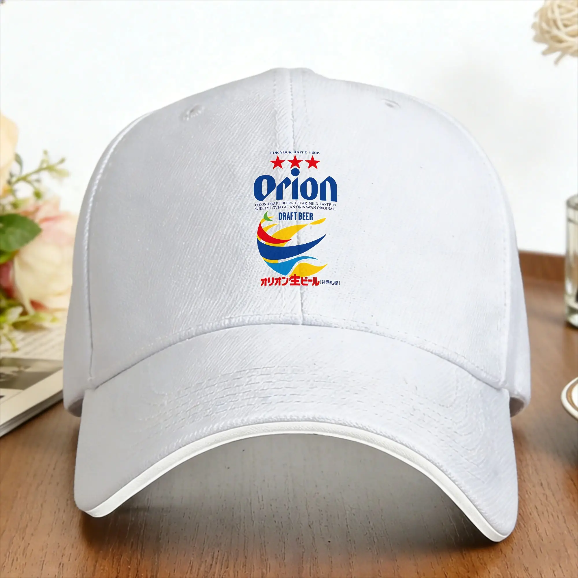 Japanese Orion Beer  Baseball Cap  Unisex Print Hip Hop Hats Dropshipping Tennis Skate Baseball Caps Gift Idea