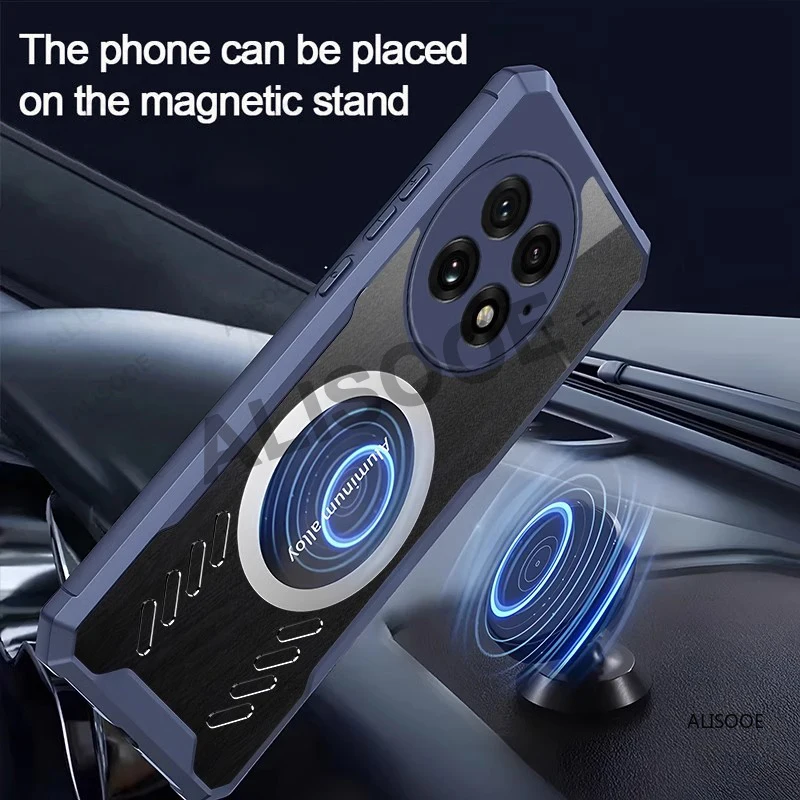 Klare Hülle für Oneplus 13 13R 13T 12 11 Hülle Transparente Wärmeableitungsschutzhülle für Oneplus 13 12 11 10T 10 Pro Funda