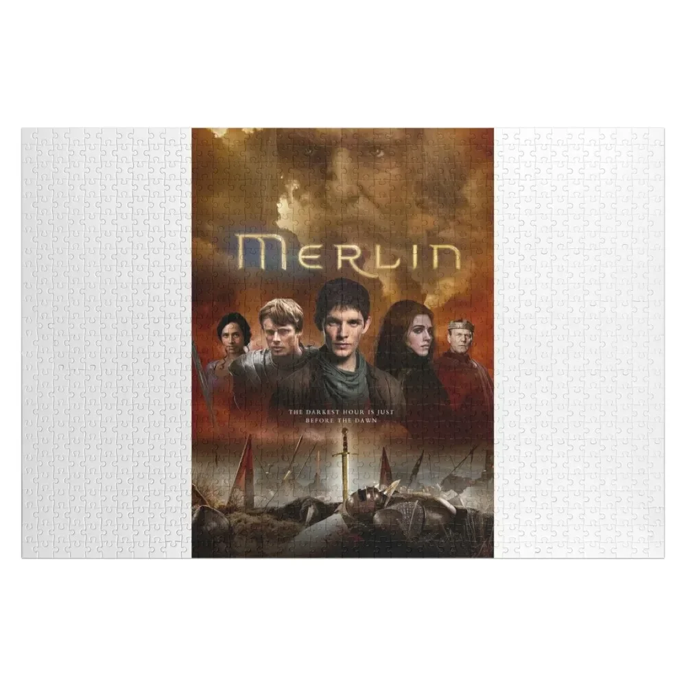 

BBC Merlin art Jigsaw Puzzle Customized Gifts For Kids Personalized Gift Puzzle