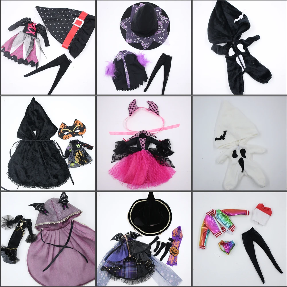 DBS for blyth icy doll Halloween clothes, various style can be selected, for 1/6 30cm doll JOINT body