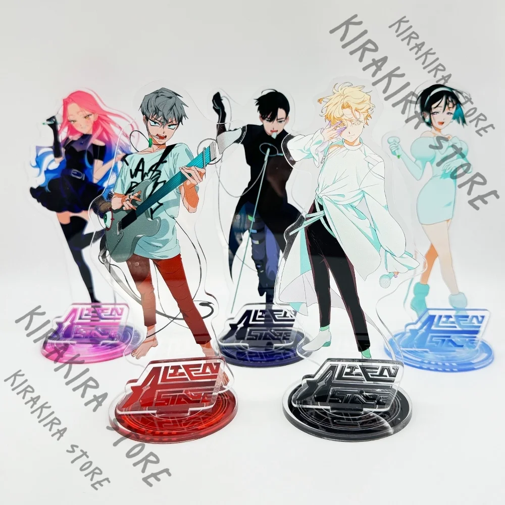

Alien Stage Acrylic Desktop Collection Standing Plate Till Ivan Hyuna Luka Ornaments Mizi Sua Manga Merchandise Colorful Adorn