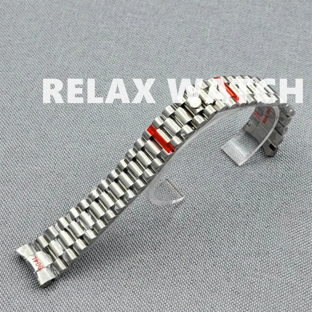 20mm Stainless Steel Multi-Color Presidential Band President Bands for 36mm 39mm 40mm Case