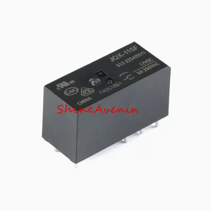 15pcs HF115F-005-2ZS4/JQX-115F-005-2ZS4   5V 12V 24V , HF115F-005-1ZS1/JQX-115F-005-1ZS1 5V 12V 24V 100% original