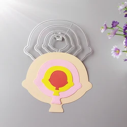 새로운 4 헤드 다른 사양 절단 다이, 스크랩북 장식 양각 사진 앨범 장식 카드 DIY 공예 만들기