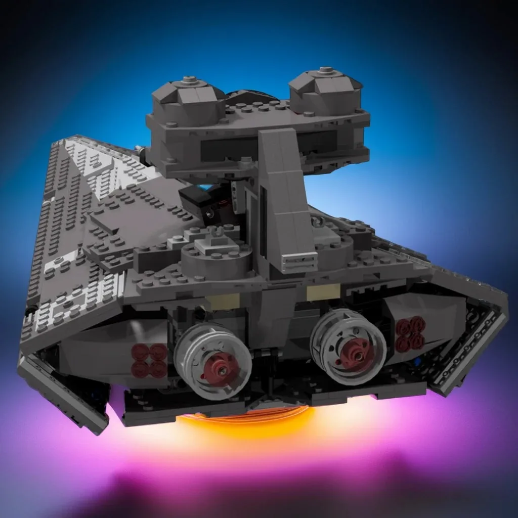 

867 шт. Kyloes Rens's Star Destroyer Имперский военный корабль Battlecruiser MOC DIY Образовательная модель Строительные блоки Игрушки на день рождения Подарок