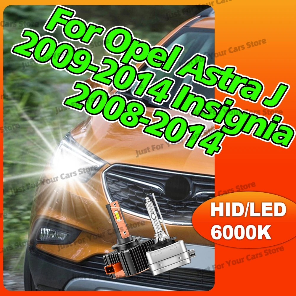 

2x HID фары/светодиодные лампы 6000K D1S D1 для Opel Astra J 2009-2014 Insignia 2008-2014 Corsa C D E Zafira B CMeriva A B