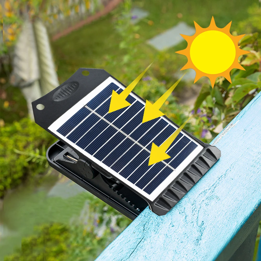 LED Solar Light Outdoor Garden Light Epoxy Plate Clip Light Street Light Home Wall Light New Induction Waterproof IP65 Light
