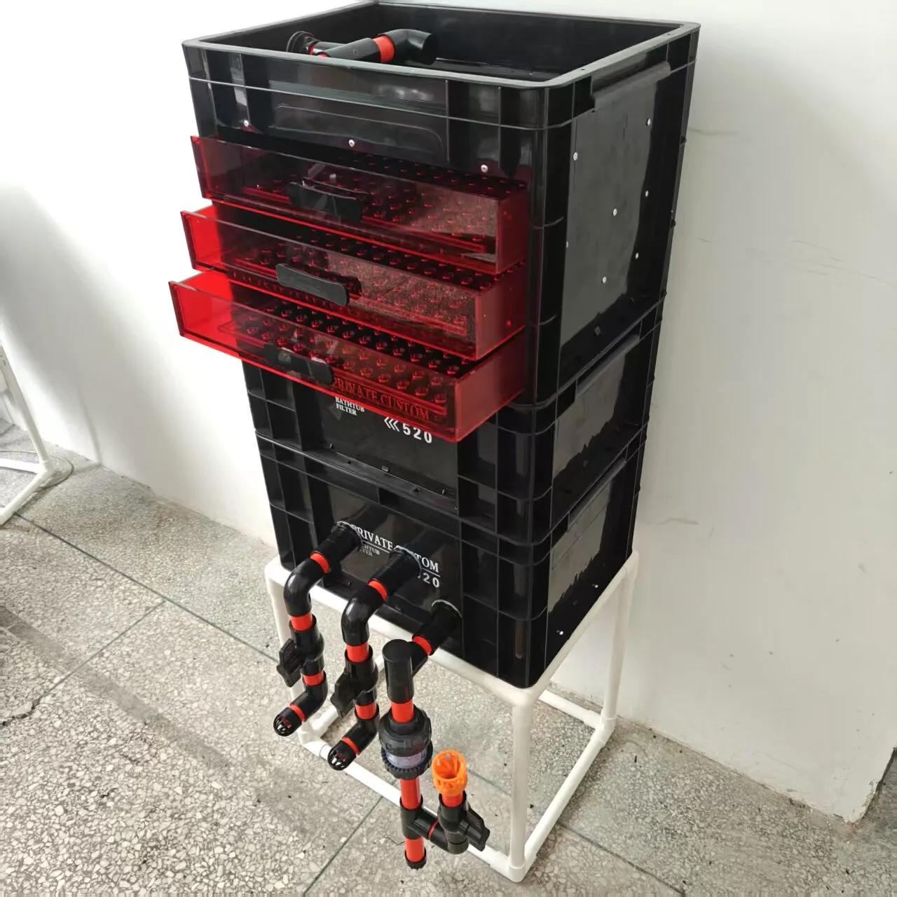 

Fish tank turnover box Industrial filter On consideration Built-in water pump Acrylic drawer