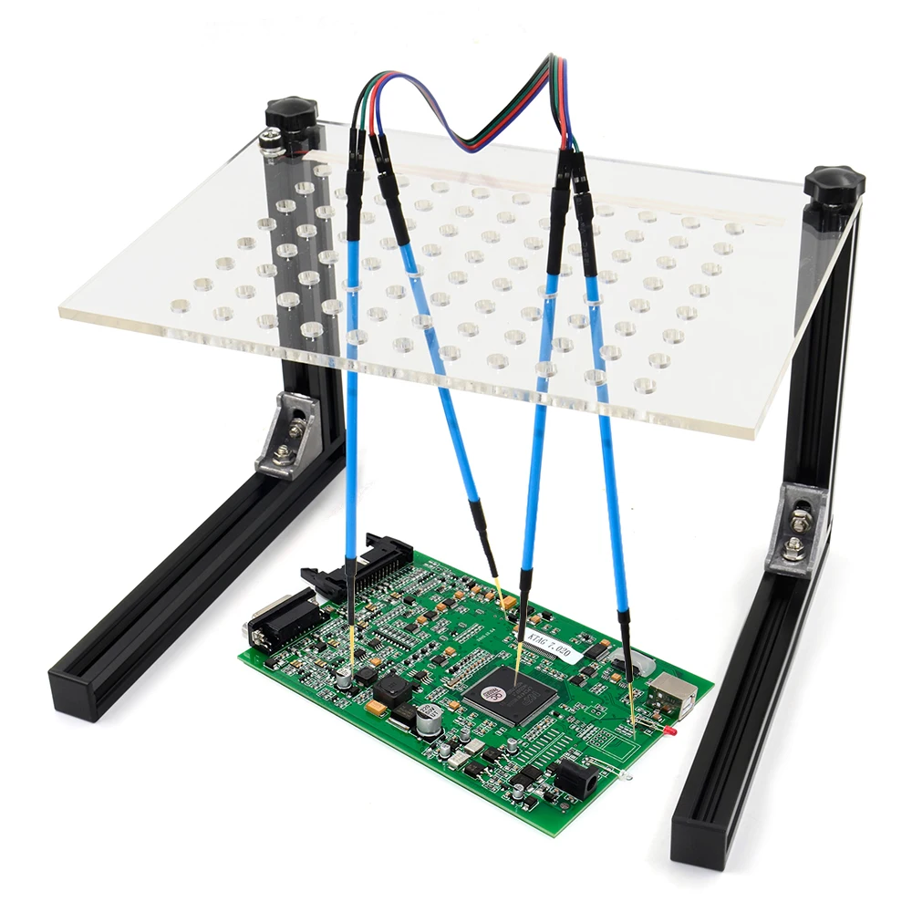 NEW Best LED BDM Frame With 4 Probe Pen ECU Board Bracket ECU Modified For KESS KTAG FGTECH Auto ECU Chip Tuning Tool Hot