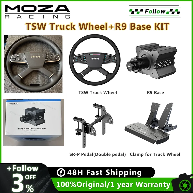 MOZA R9 V2를 사용한 실제 체험 리뷰: 트럭 시뮬레이션을 위한 최고의 조이스틱