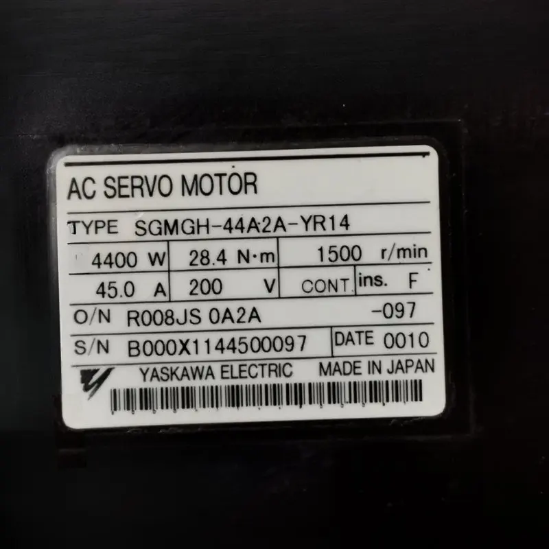 

New Yaskawa SGMGH-44A2A-YR14 Servo Motor In Stock Fast Shipping