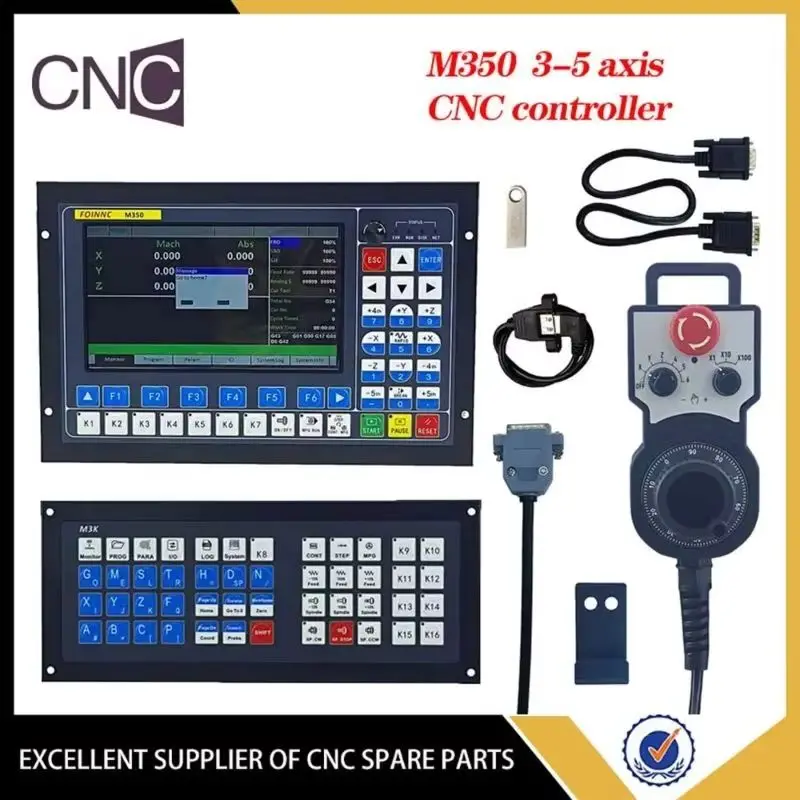 Multifunctional CNC system 4-axis motion control ATC machining center Support FANUC post-processing