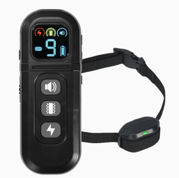 

Ошейник для дрессировки животных с цветным экраном, портативный, легкий, для маленьких собак, товары для дрессировки поведения, ошейник для дрессировки маленьких собак