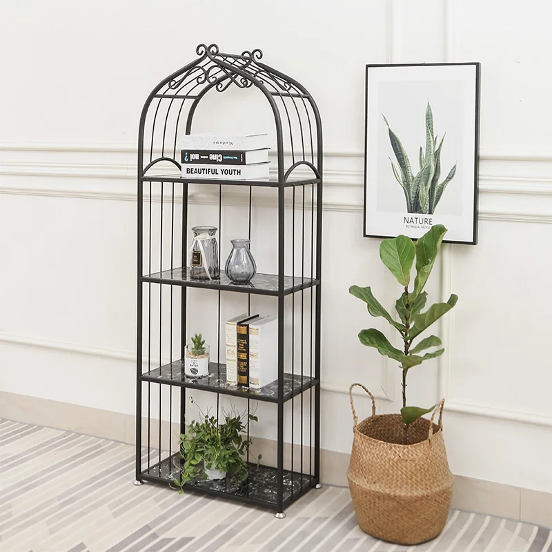 Shelf book multi-layer storage display rack floor-to-ceiling display rack simple