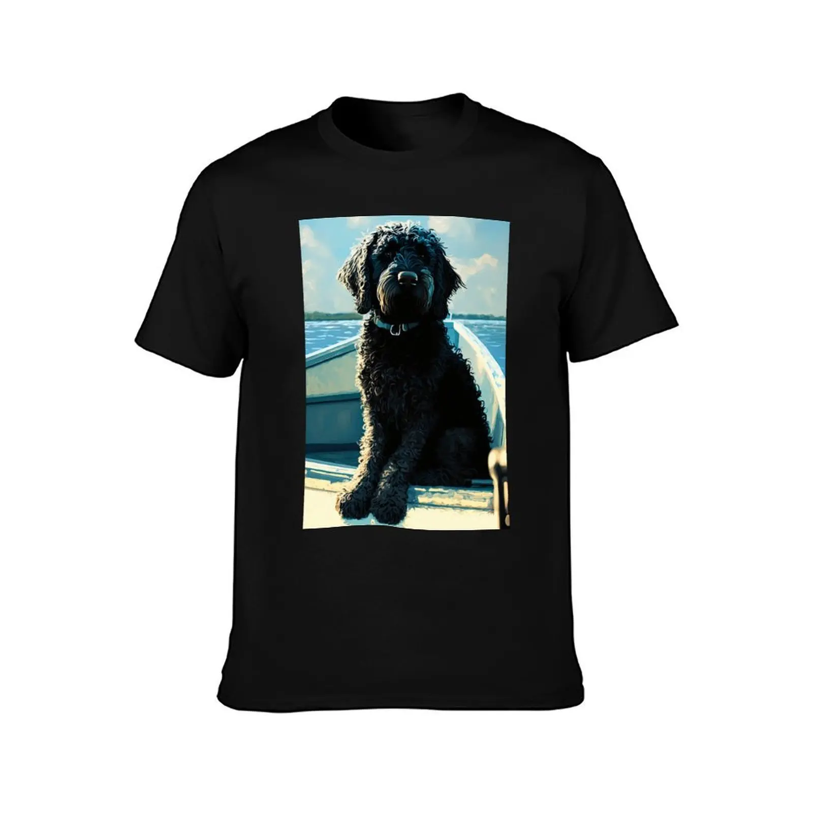 Beacon the Doodle Dog T-Shirt Relaxed Fit Casual Short Sleeve Top