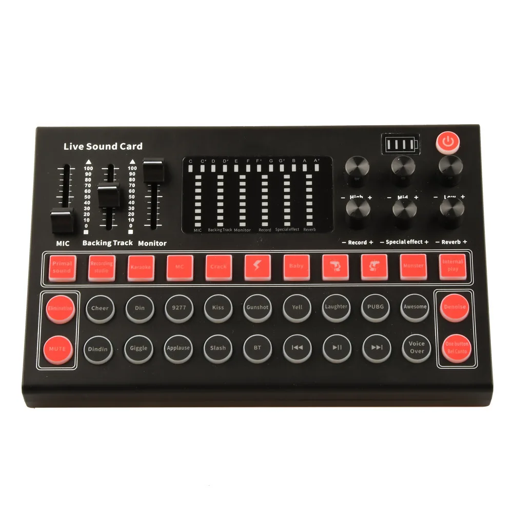 

M9 English version live broadcast sound card live broadcast dedicated for podcast PC