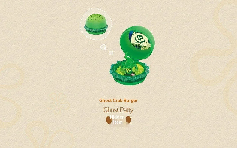 Original POPMART SpongeBob Krabby Patty Blind Box Sammlerstück Mini-Figur Heim Auto Desktop Dekoration Ornament Überraschungsbox Spielzeug – Detail 13