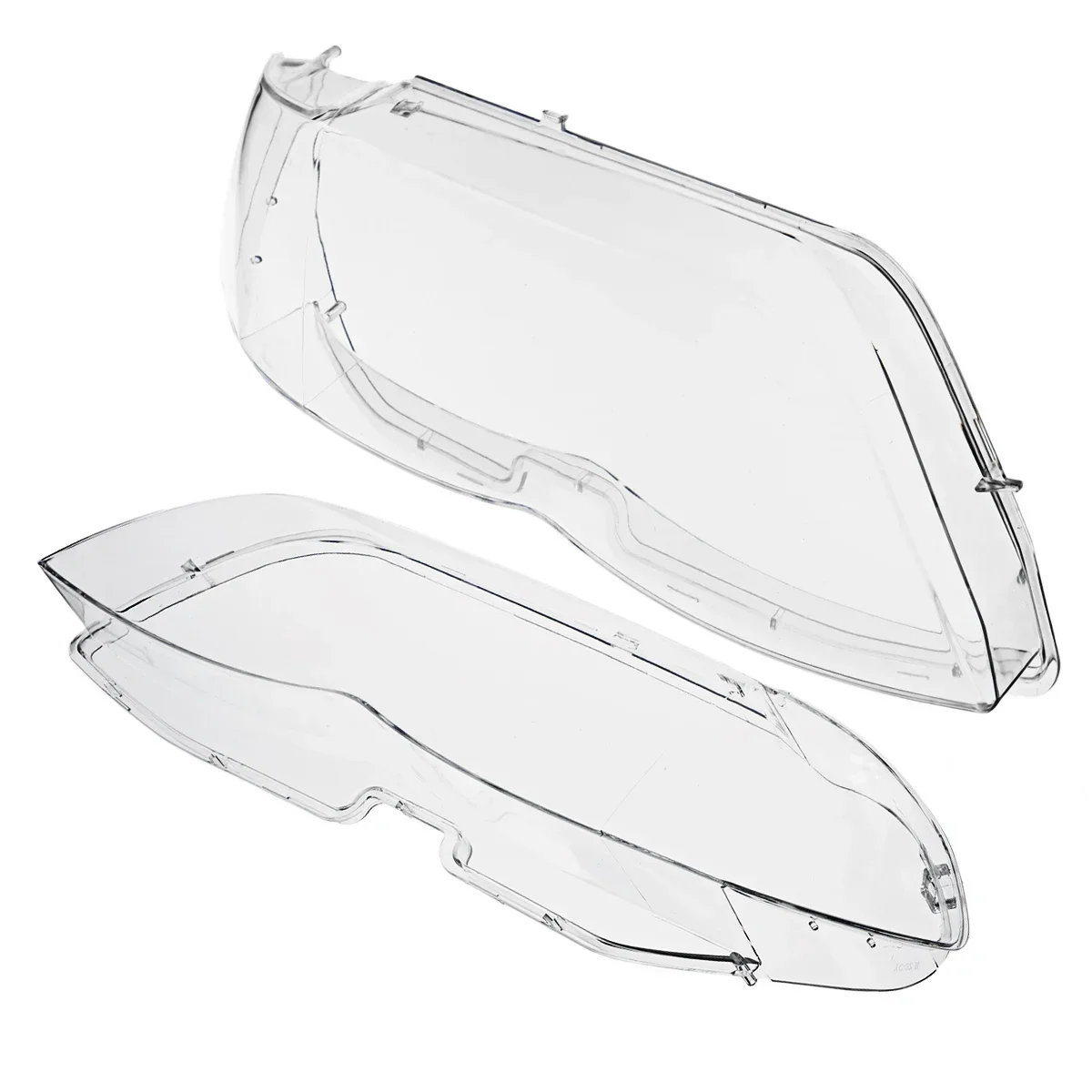 Left/Right Car Headlight Lens Cover Lampshade Shell For BMW X5 E53 2004 2005 2006 Headlamp Clear Cover Lampcover Lens Cover