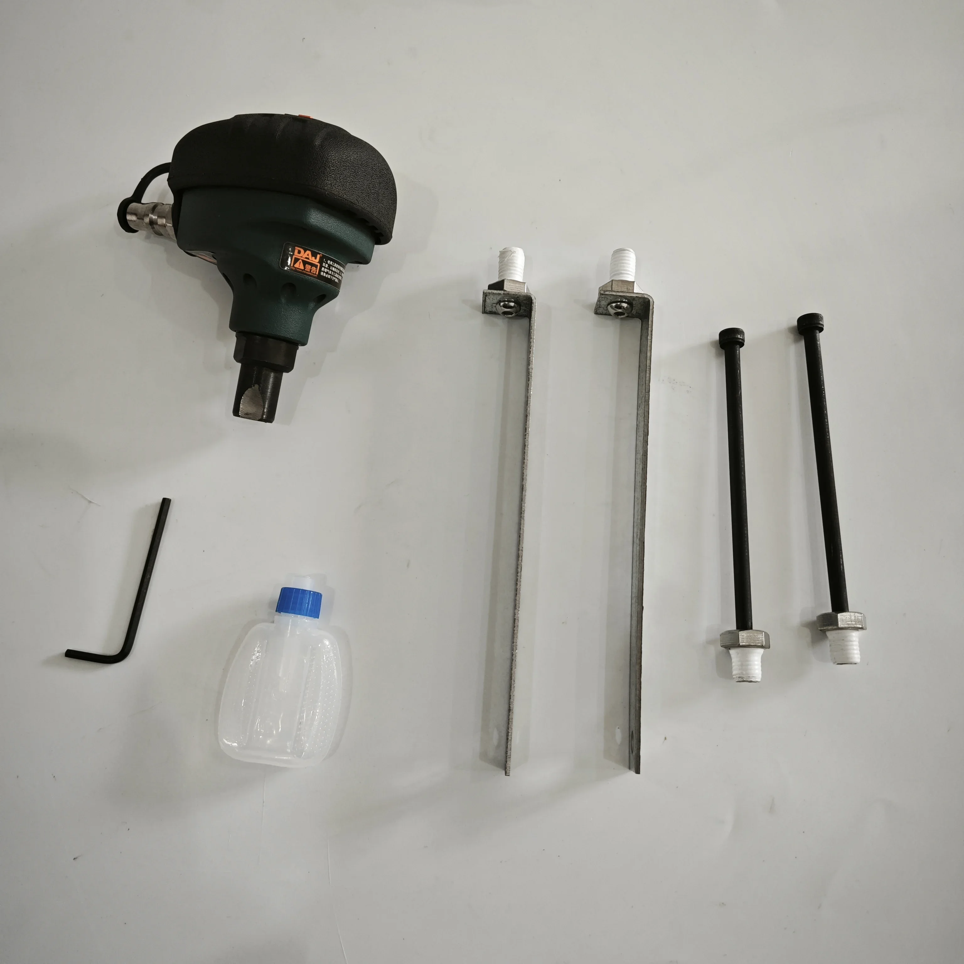 Spellafuga pneumatica portatile per fori interni, spellafuga per fori in cartone