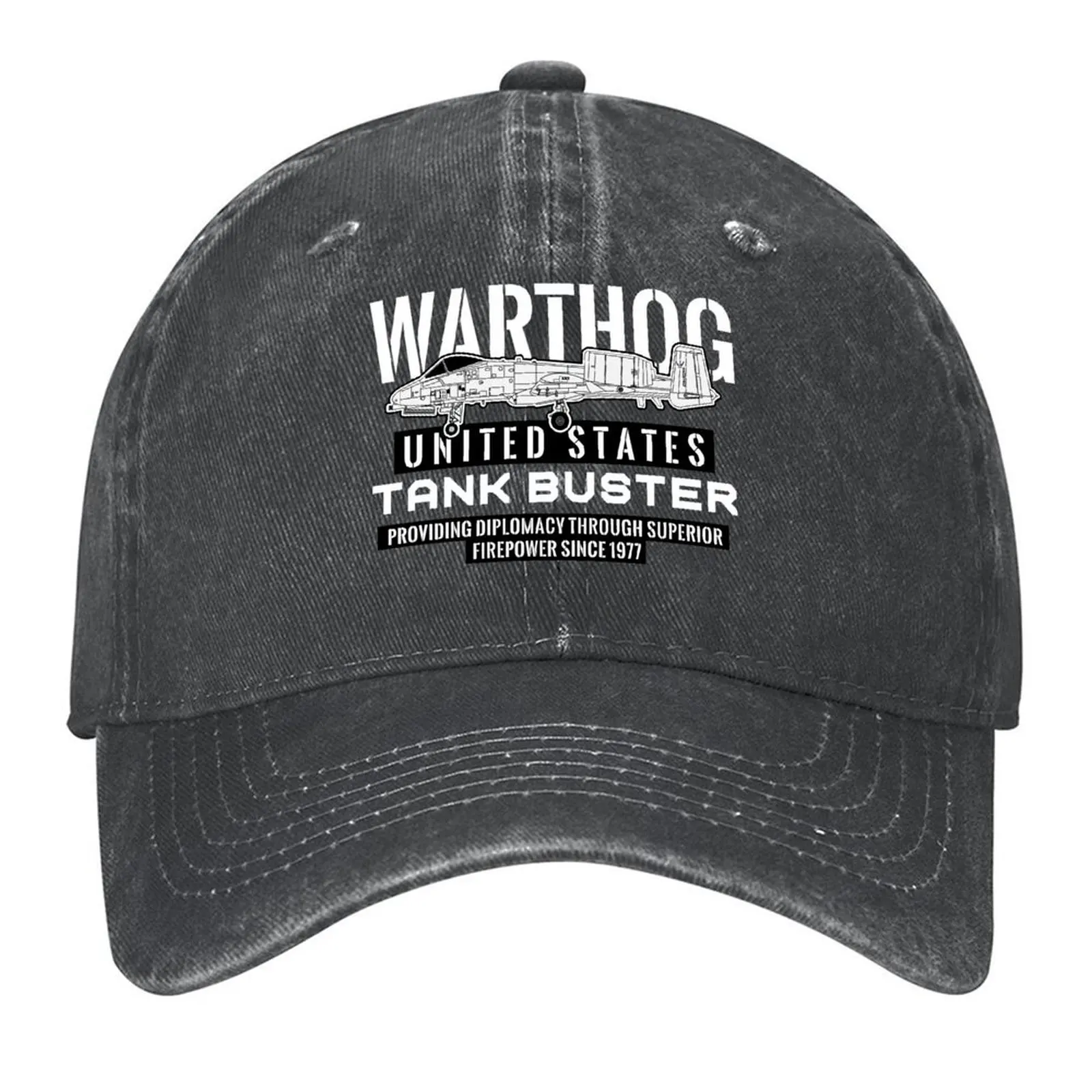 

A-10 WARTHOG Baseball Cap Vintage custom caps Bobble Hat derby hat Women's Beach Outlet Men's
