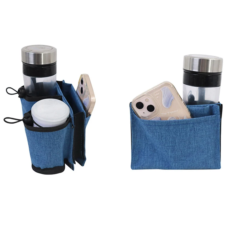 Luggage Cup Holder2 In 1 Travel Drink Organizer Portable Travel Drink Bottle Holder Fits Suitcase Handles Convenient